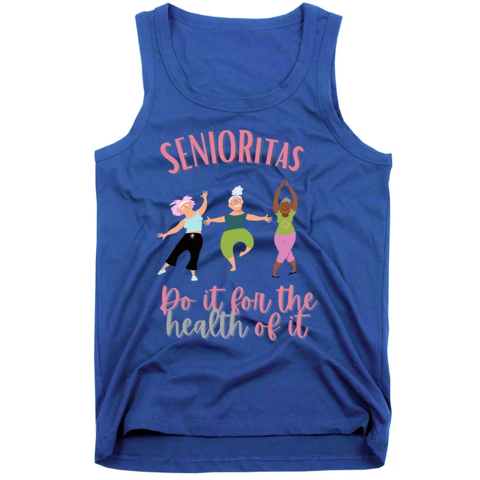 Novelty Senior Citizen Fitness Workout Gym Cool Gift Tank Top