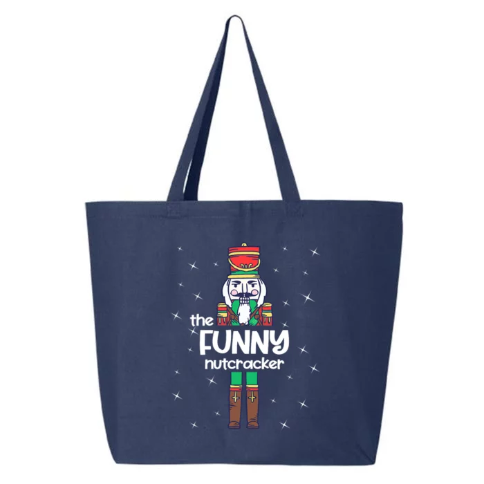 Nutcracker Squad Christmas Deez Nuts Funny Holiday 25L Jumbo Tote