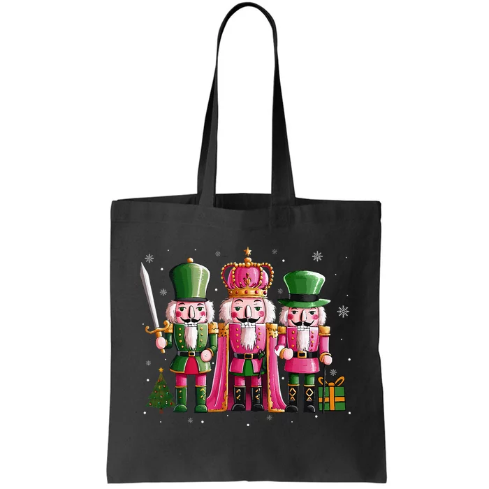 Nutcracker Squad Christmas Tote Bag