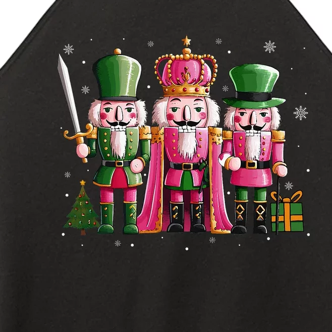 Nutcracker Squad Christmas Women’s Perfect Tri Rocker Tank