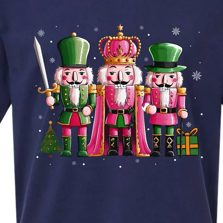 Nutcracker Squad Christmas Sueded Cloud Jersey T-Shirt