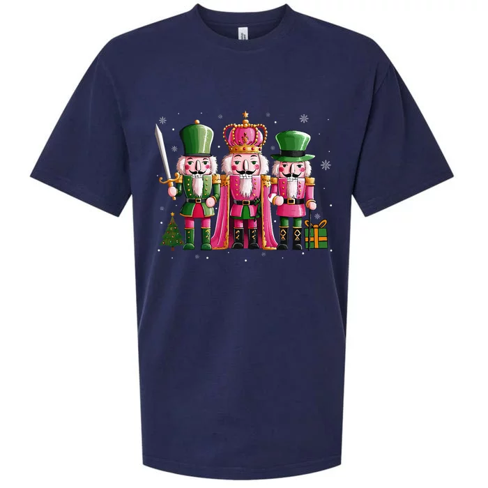 Nutcracker Squad Christmas Sueded Cloud Jersey T-Shirt