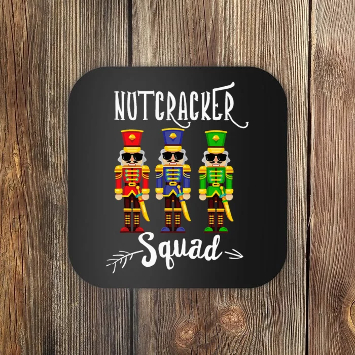 Nutcracker Squad Christmas Nutcracker Xmas Coaster