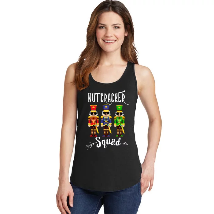 Nutcracker Squad Christmas Nutcracker Xmas Ladies Essential Tank