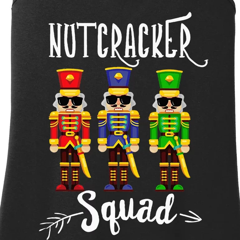 Nutcracker Squad Christmas Nutcracker Xmas Ladies Essential Tank