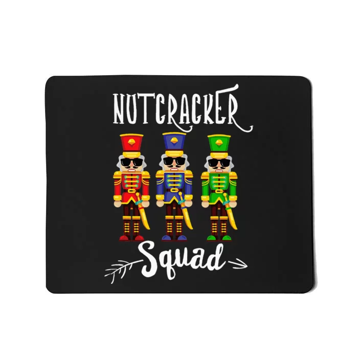 Nutcracker Squad Christmas Nutcracker Xmas Mousepad