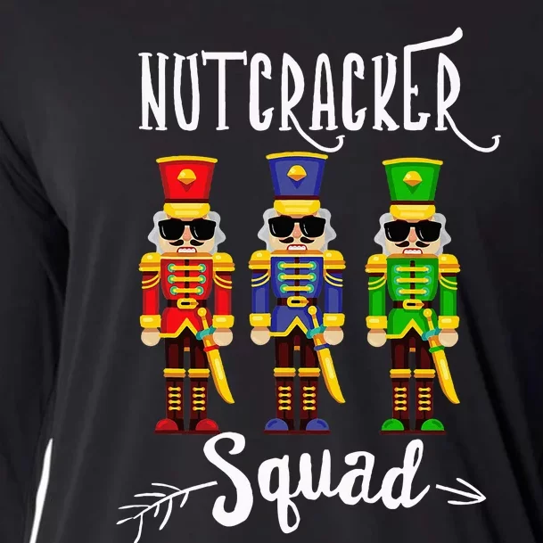 Nutcracker Squad Christmas Nutcracker Xmas Cooling Performance Long Sleeve Crew