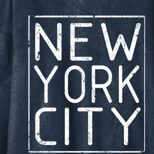 Newyork Souvenir Cool Gift New York City Cool Gift Nyc Souvenir Hooded Wearable Blanket