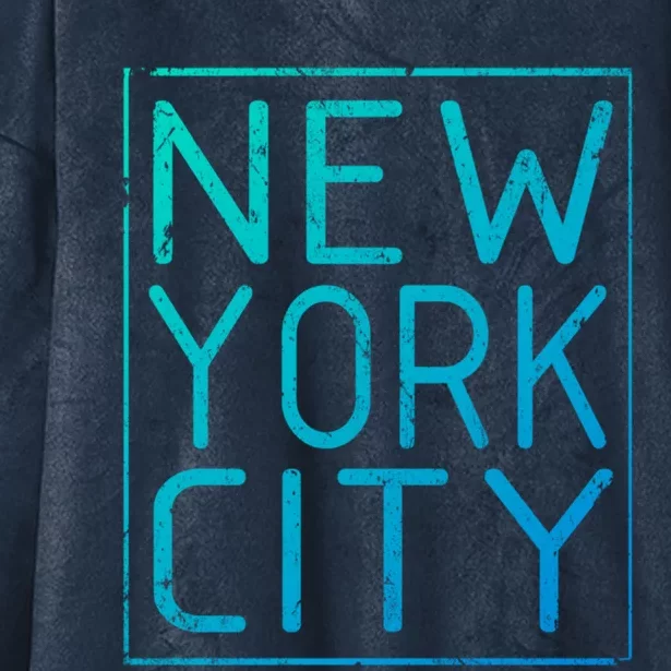 Newyork Souvenir Cool Gift New York City Cool Gift Nyc Souvenir Hooded Wearable Blanket