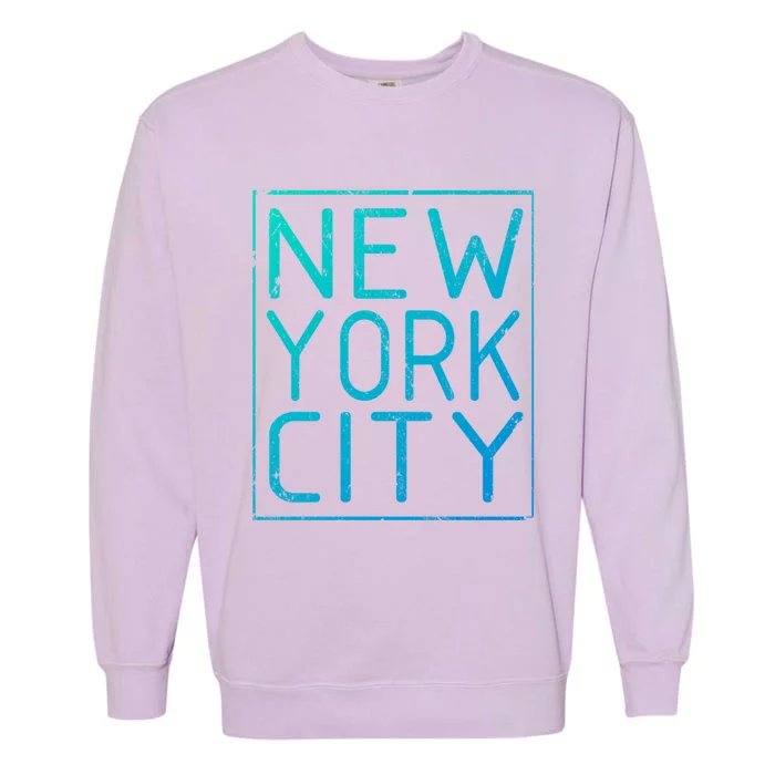 Newyork Souvenir Cool Gift New York City Cool Gift Nyc Souvenir Garment-Dyed Sweatshirt