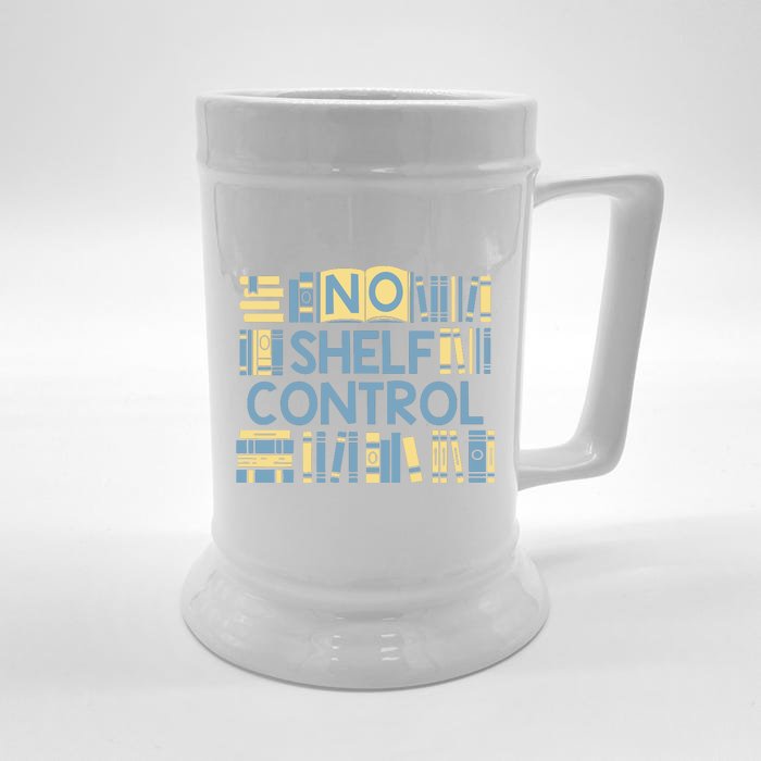 No Shelf Control Front & Back Beer Stein