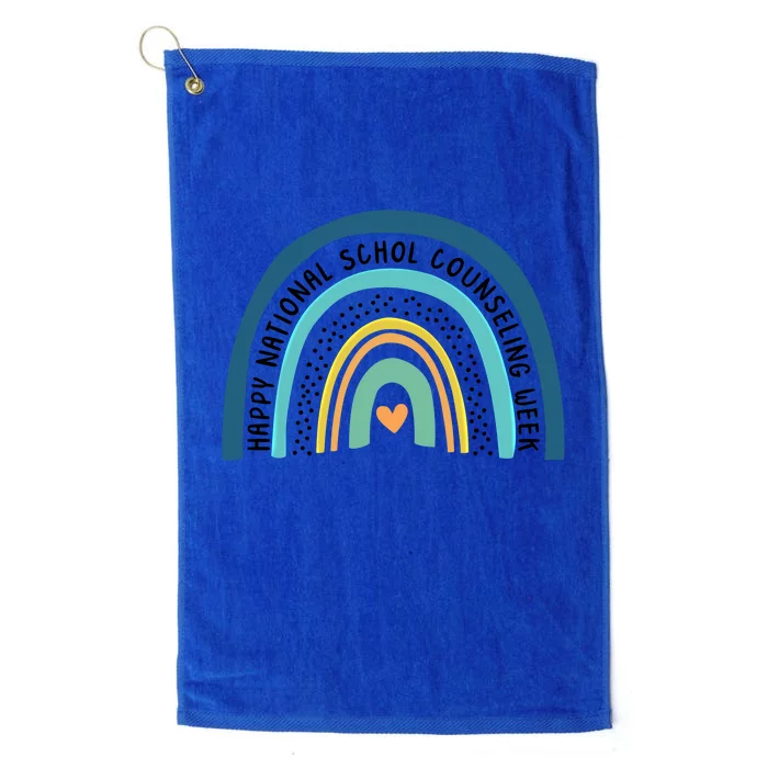 National School Counseling Week School Counselor Teacher Gift Platinum Collection Golf Towel