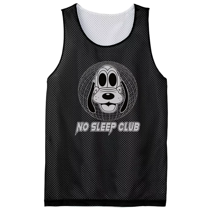 No Sleep Club ☺ Rave Wear Funny Festival Outfit Ravers Mesh Reversible Basketball Jersey Tank