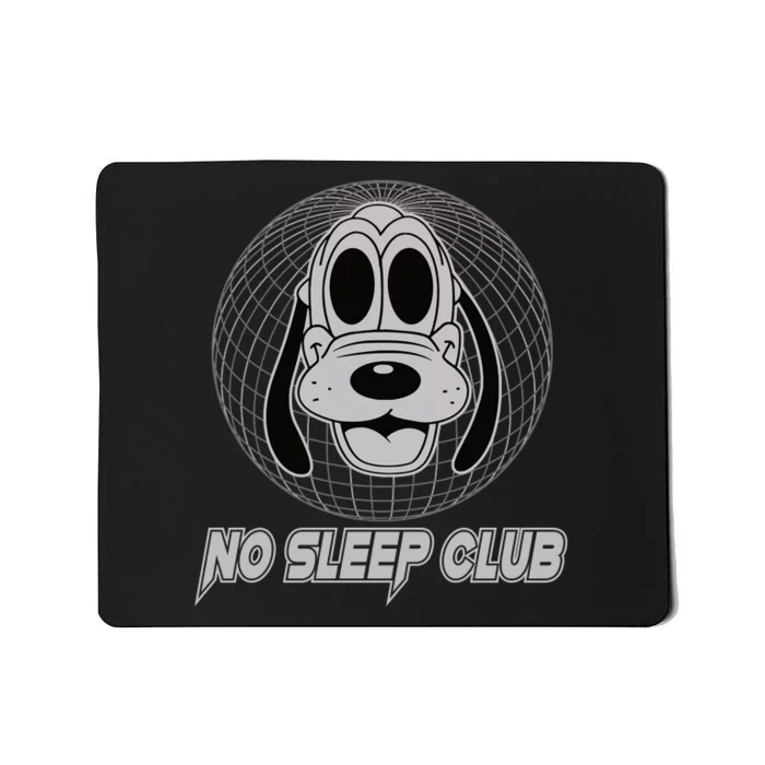 No Sleep Club ☺ Rave Wear Funny Festival Outfit Ravers Mousepad