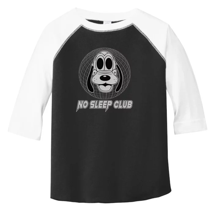 No Sleep Club ☺ Rave Wear Funny Festival Outfit Ravers Toddler Fine Jersey T-Shirt