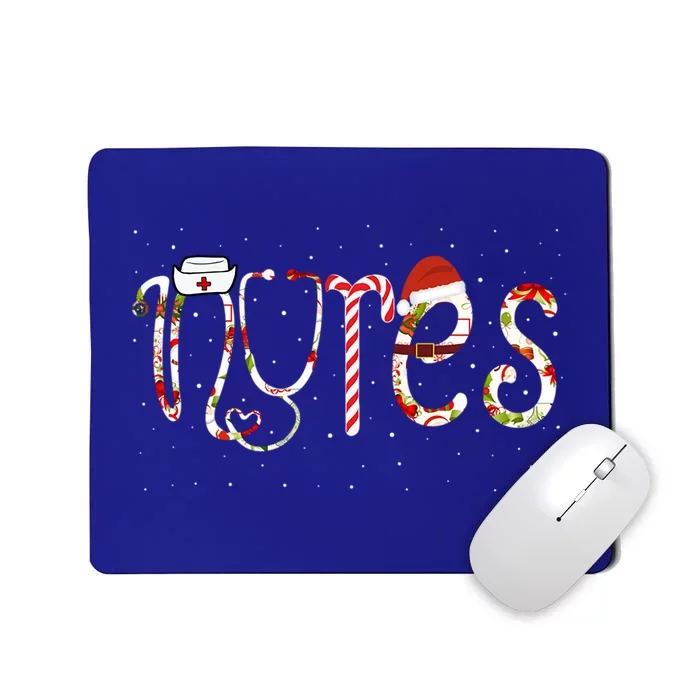 Nurse Stethoscope Christmas Tree Ornats Decor Costume Funny Gift Mousepad