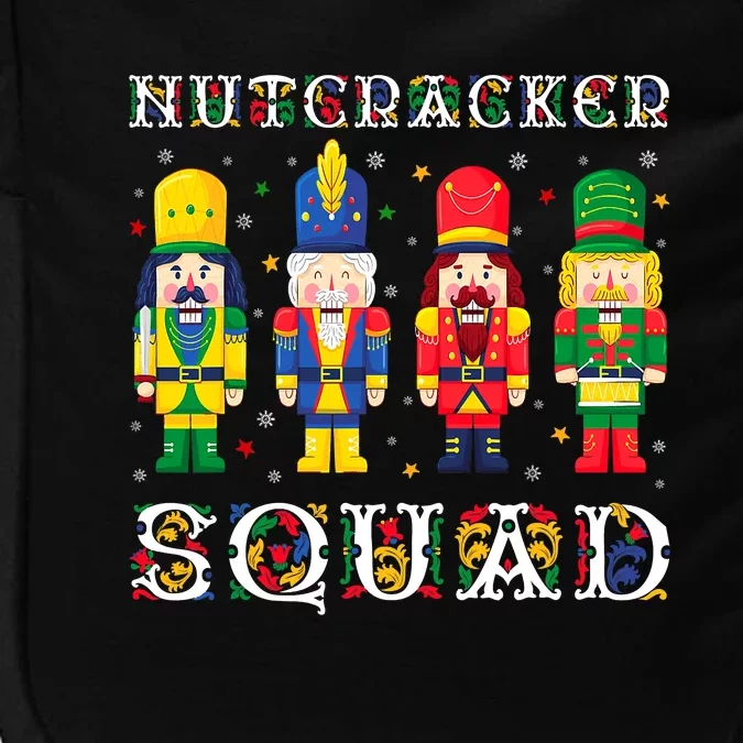 Nutcracker Squad Christmas Pajama Deez Nuts Funny Holiday Impact Tech Backpack