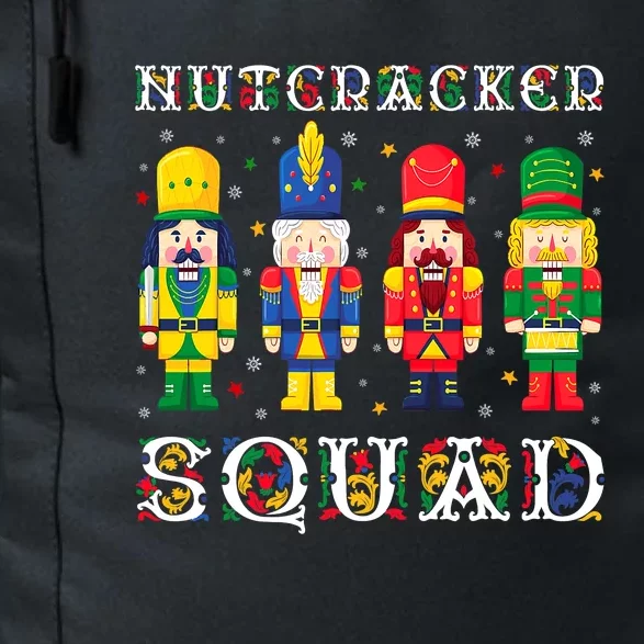 Nutcracker Squad Christmas Pajama Deez Nuts Funny Holiday Daily Commute Backpack