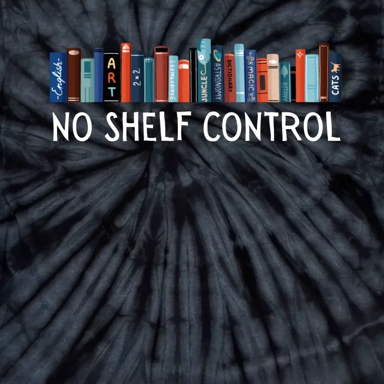 No Shelf Control Books Tie-Dye T-Shirt