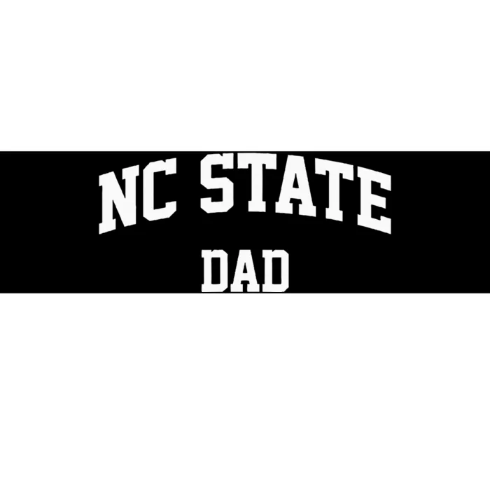 NC State Dad Athletic Arch College University Alumni Bumper Sticker