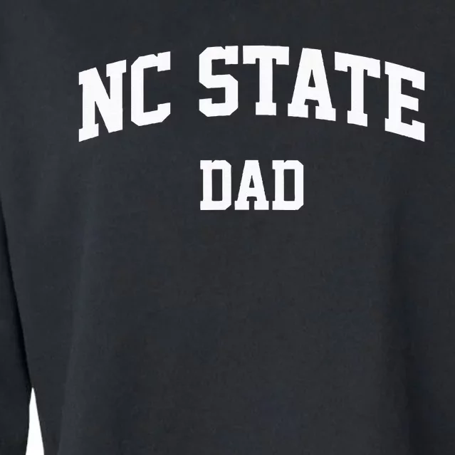 NC State Dad Athletic Arch College University Alumni Cropped Pullover Crew