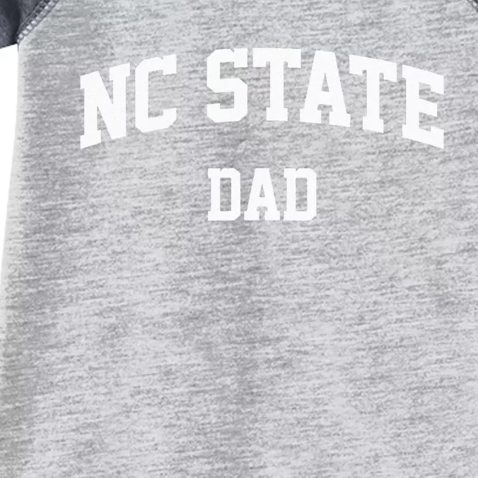 NC State Dad Athletic Arch College University Alumni Infant Baby Jersey Bodysuit