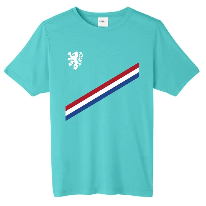 Netherlands Soccer Dutch Logo Flag ChromaSoft Performance T-Shirt