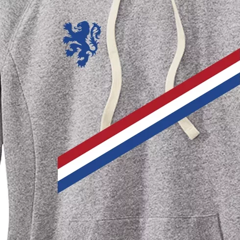 Netherlands Soccer Dutch Logo Flag Women's Fleece Hoodie