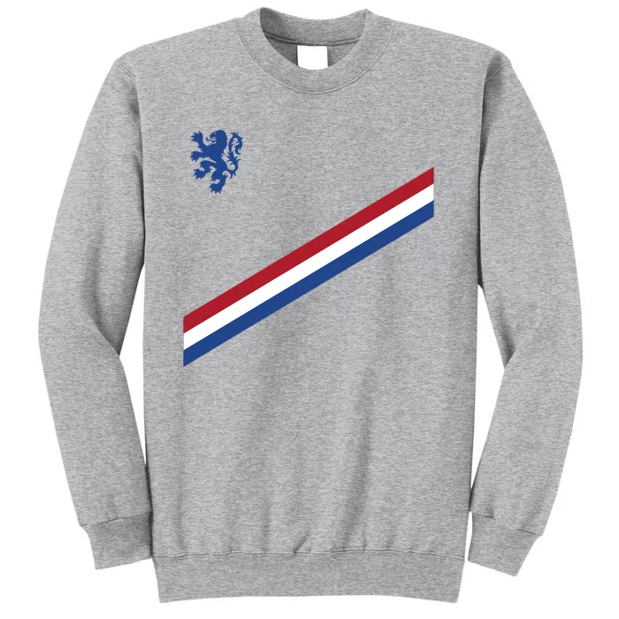 Netherlands Soccer Dutch Logo Flag Tall Sweatshirt