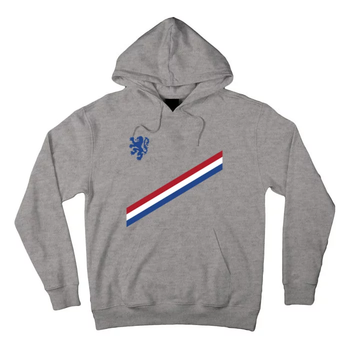 Netherlands Soccer Dutch Logo Flag Tall Hoodie