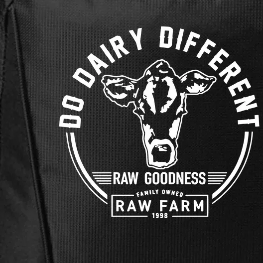 Nicole Shanahan Do Dairy Different Raw Goodness Raw Farm City Backpack