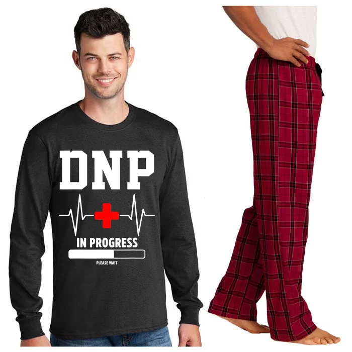 Nursing School Dnp Doctor Of Nursing Practice In Progress Gift Long Sleeve Pajama Set