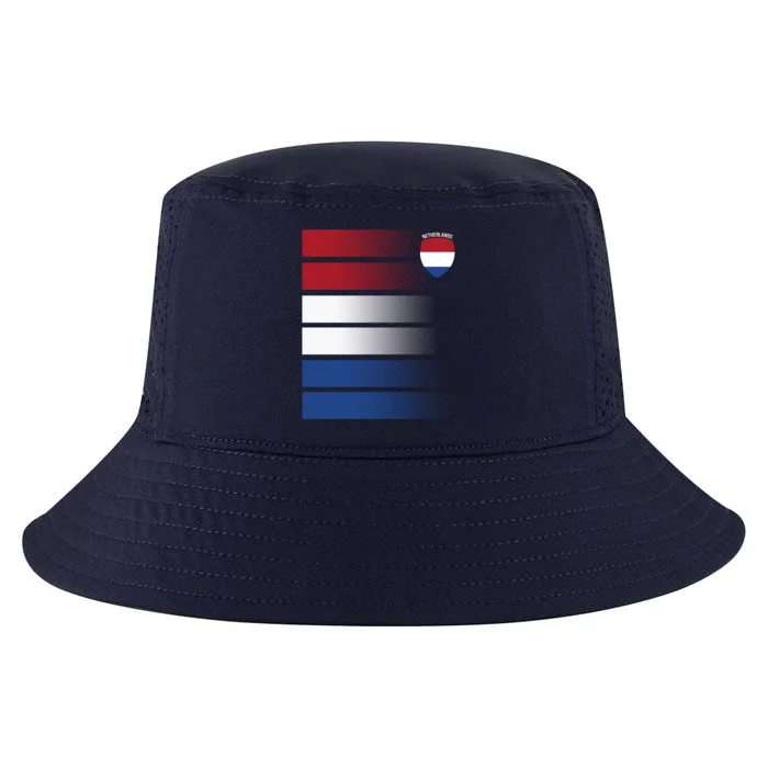 Netherlands Soccer Fan Team Jersey Cool Comfort Performance Bucket Hat