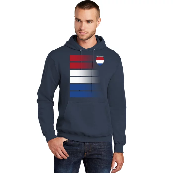 Netherlands Soccer Fan Team Jersey Hoodie