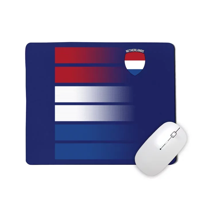 Netherlands Soccer Fan Team Jersey Mousepad