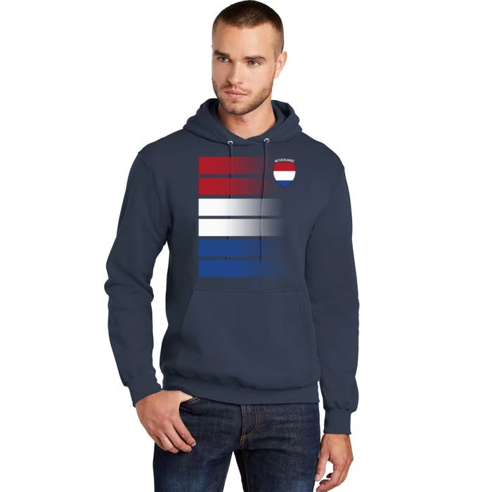 Netherlands Soccer Fan Team Jersey Tall Hoodie