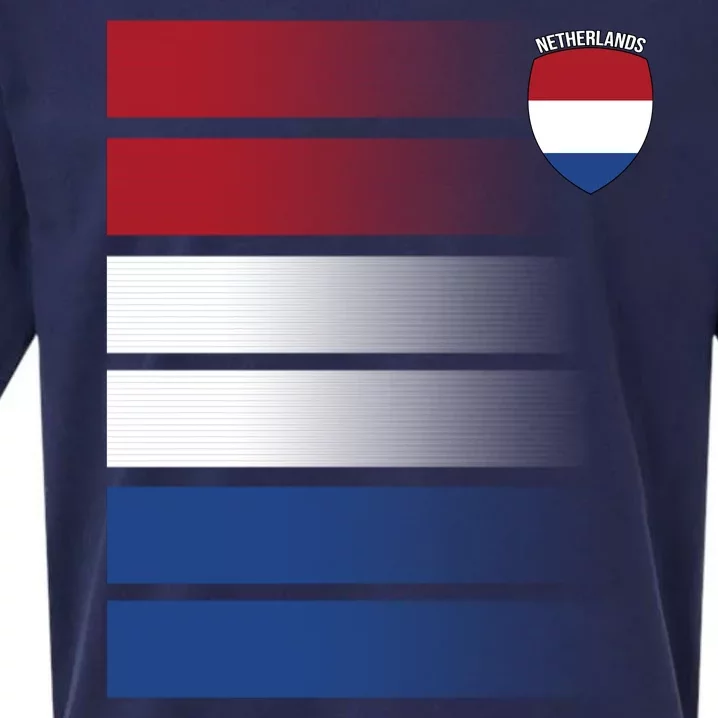 Netherlands Soccer Fan Team Jersey Sueded Cloud Jersey T-Shirt