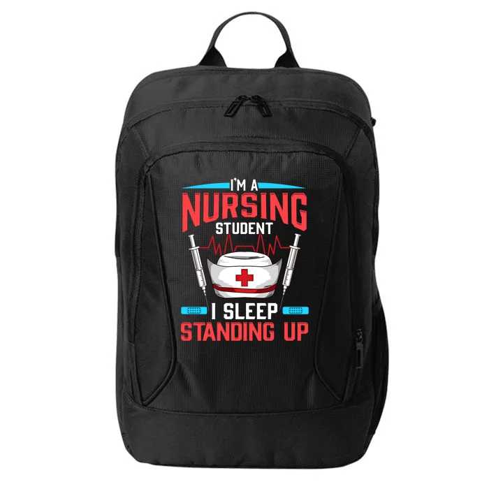 Nursing Student Funny Gift Future Nurse Meaningful Gift City Backpack