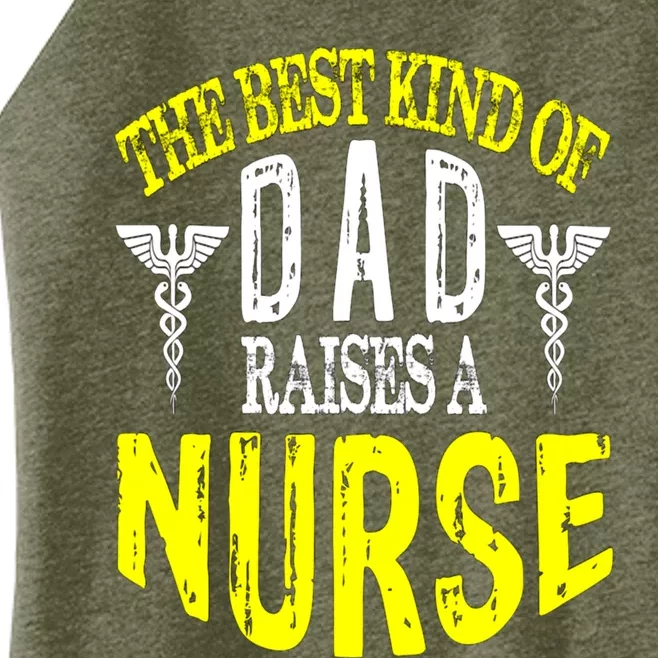 Nursing Student Future Daughter Nurses Dad Father’s Day Gift Women’s Perfect Tri Rocker Tank