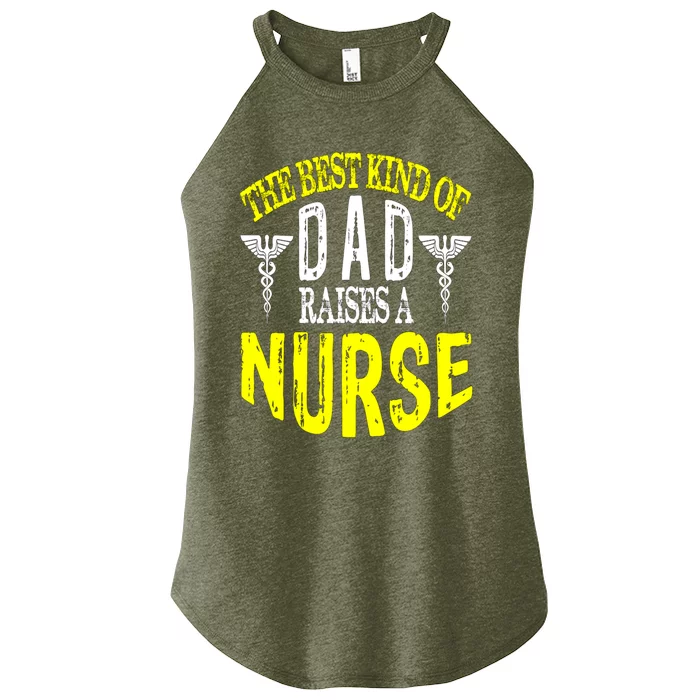 Nursing Student Future Daughter Nurses Dad Father’s Day Gift Women’s Perfect Tri Rocker Tank