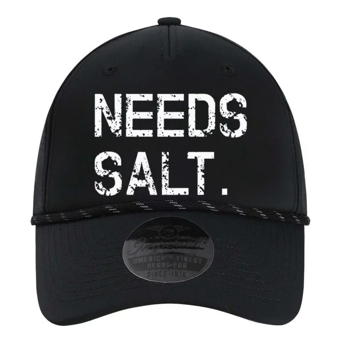 Needs Salt Funny Cooking Chef Gift Performance The Dyno Cap