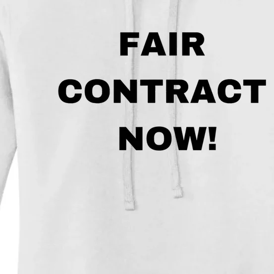 Nurses Strike Fair Contract Now Graphic Tee Women's Pullover Hoodie