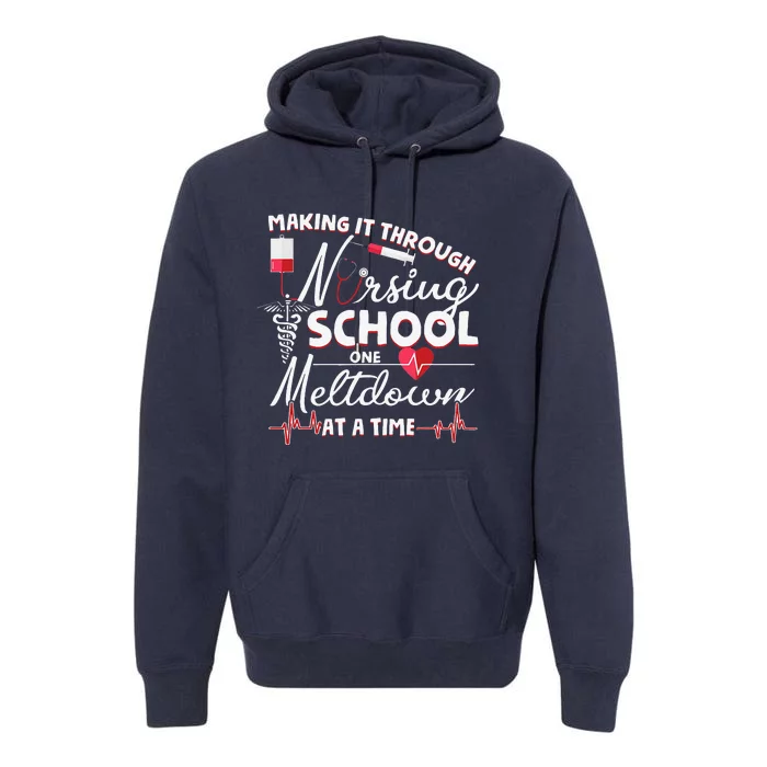 Nursing Students Funny Presents International Nurses Day Premium Hoodie