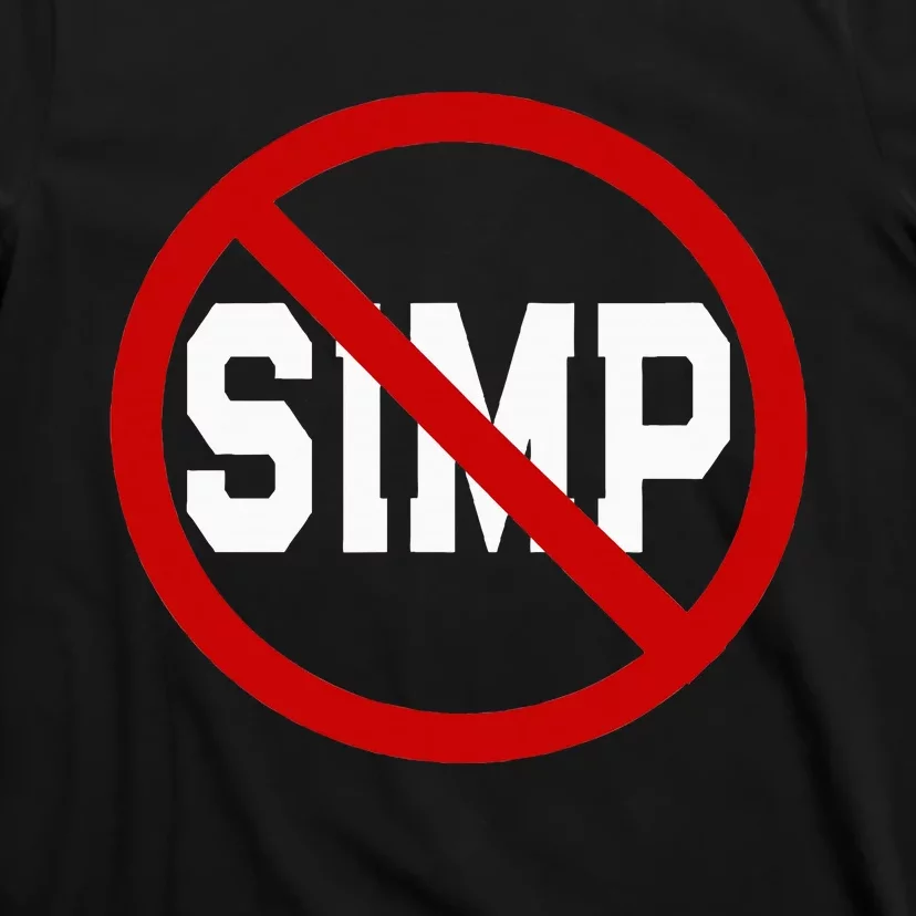 No Simps Funny Novelty Simp Simp Halloween T-Shirt