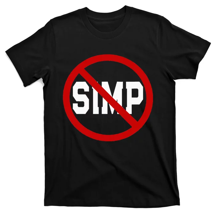 No Simps Funny Novelty Simp Simp Halloween T-Shirt