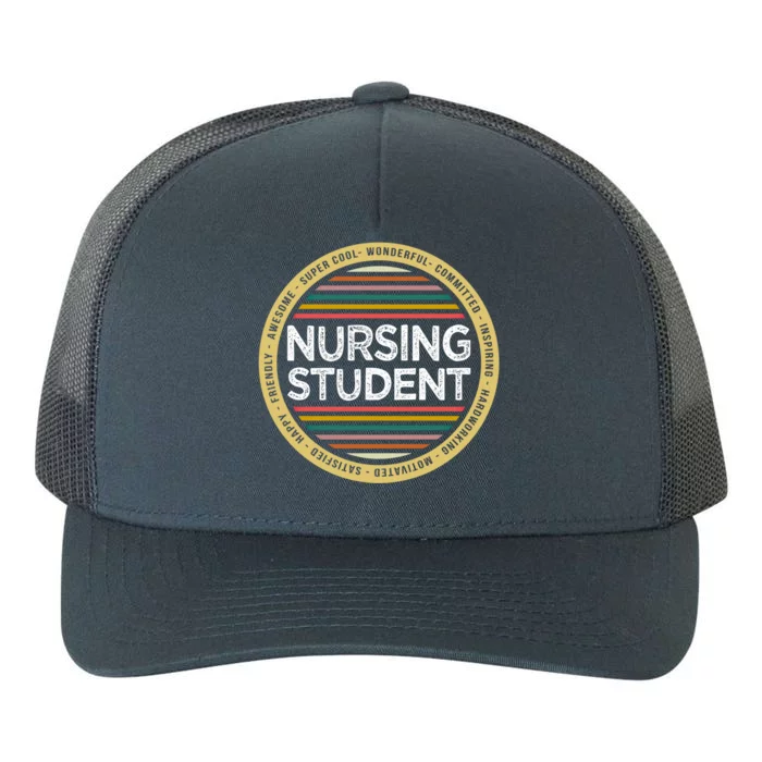 Nursing Studenmeaningful Gift Funny Profession Appreciation Gift Yupoong Adult 5-Panel Trucker Hat