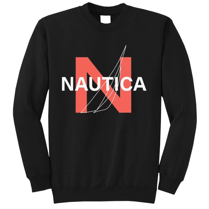 Nautical Series Graphic Nautica Logo Tall Sweatshirt