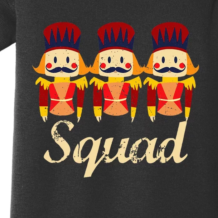 Nutcracker Squad Holiday Ballet Dance Baby Bodysuit