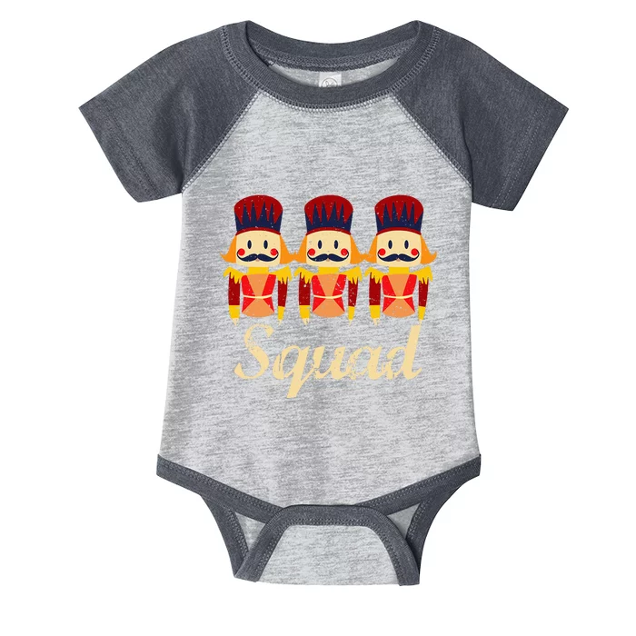 Nutcracker Squad Holiday Ballet Dance Infant Baby Jersey Bodysuit