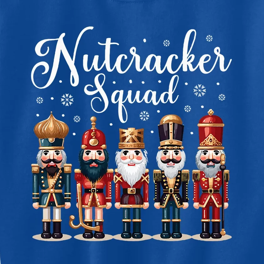 Nutcracker Squad Holiday Christmas Pajama Kids Sweatshirt